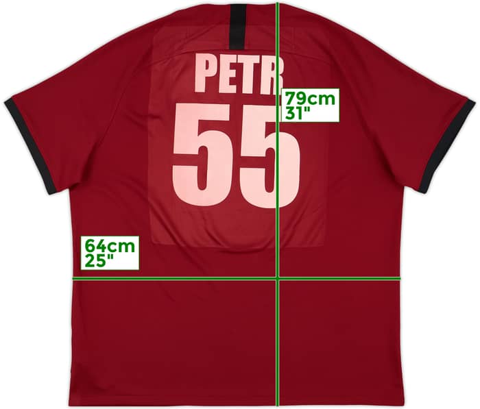 2019-20 Sparta Paderborn Home Shirt Petr #55 - 9/10 - (XXL)