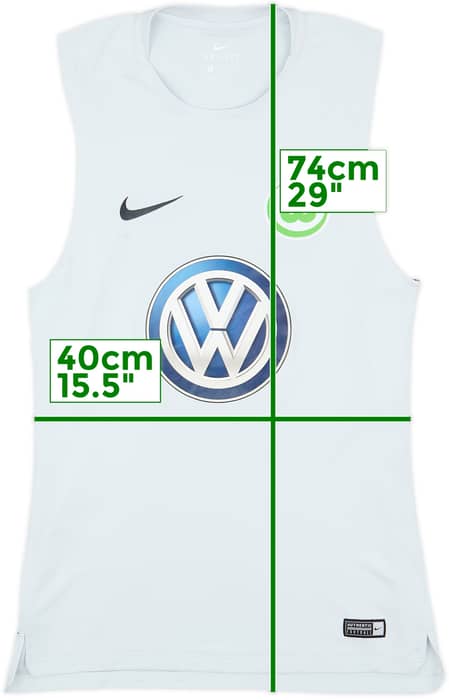 2018-19 Wolfsburg Nike Training Vest - 8/10 - (M)