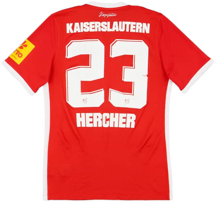 2022-23 Kaiserslautern Home Shirt Hercher #23 - 6/10 - (M)