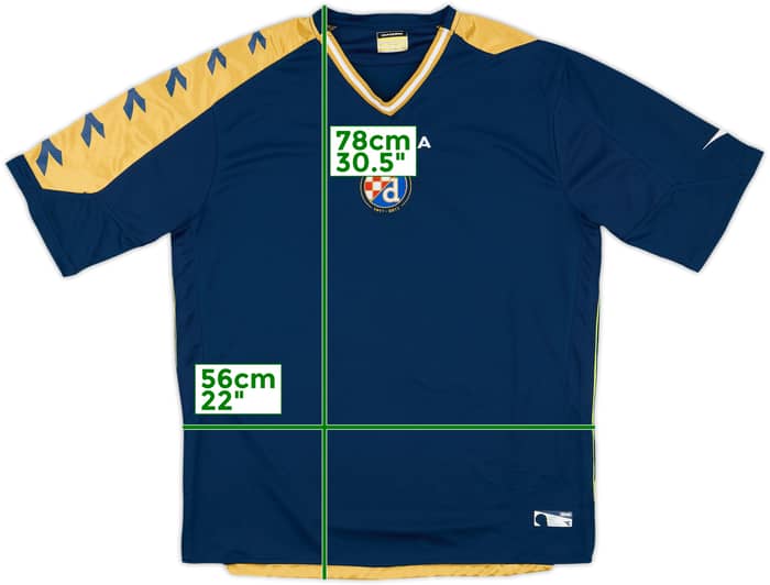2010-11 Dinamo Zagreb European Home Shirt - 8/10 - (L)