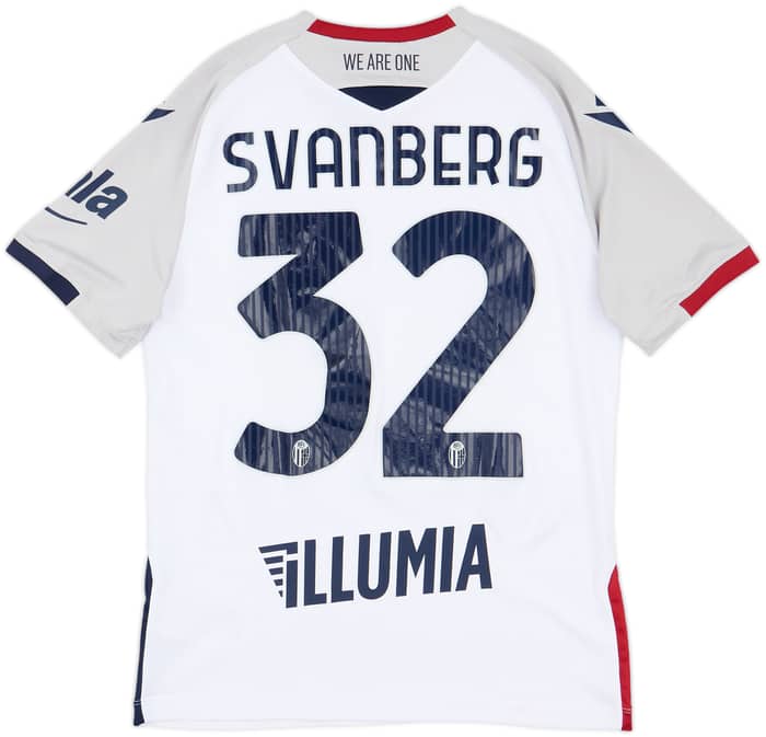 2020-21 Bologna Away Shirt Svanberg #32 - 10/10 - (S)