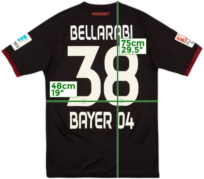 2016-17 Bayer Leverkusen Home Shirt Bellarabi #38 - 3/10 - (S)