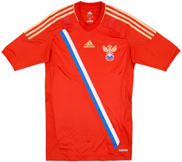 2012-14 Russia Player Issue Techfit Home Shirt - 9/10 - (L)