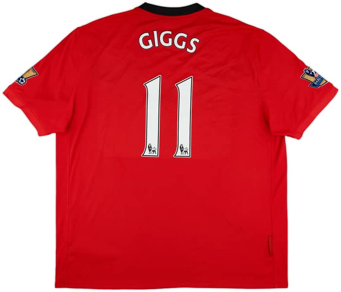 2009-10 Manchester United Home Shirt Giggs #11 - 7/10 - (XXL)
