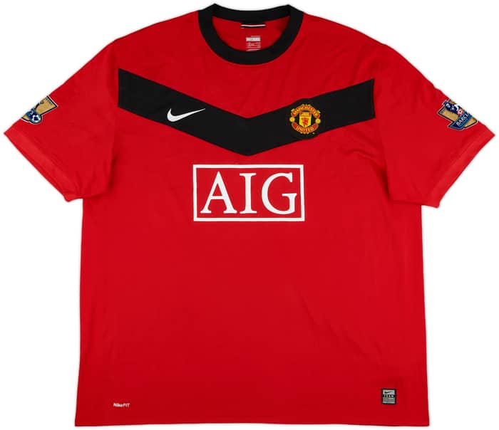 2009-10 Manchester United Home Shirt Giggs #11 - 7/10 - (XXL)