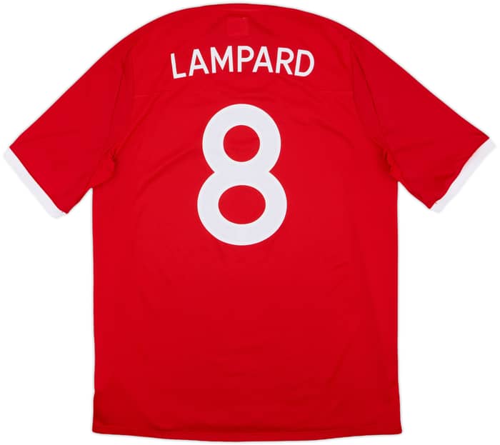 2010-11 England Away Shirt Lampard #8 - 7/10 - (L)