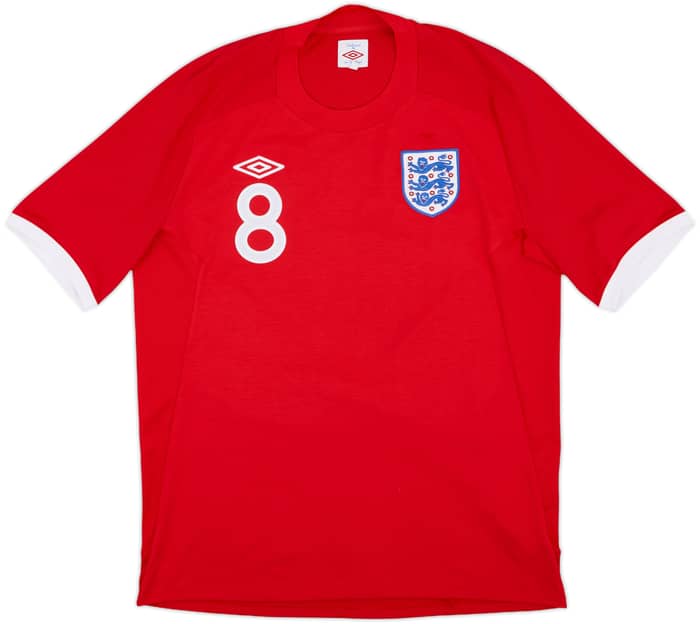 2010-11 England Away Shirt Lampard #8 - 7/10 - (L)