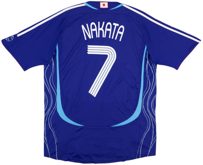 2006-08 Japan Home Shirt Nakata #7 - 6/10 - (L)