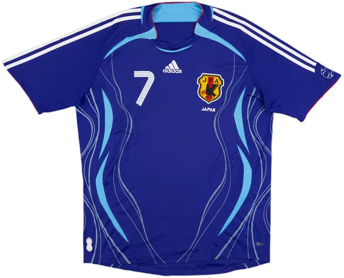 2006-08 Japan Home Shirt Nakata #7 - 6/10 - (L)
