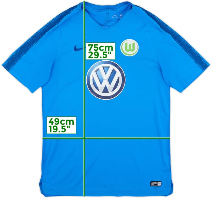 2018-19 Wolfsburg Nike Training Shirt - 4/10 - (L)