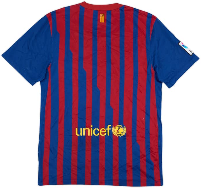 2011-12 Barcelona Home Shirt - 4/10 - (S)