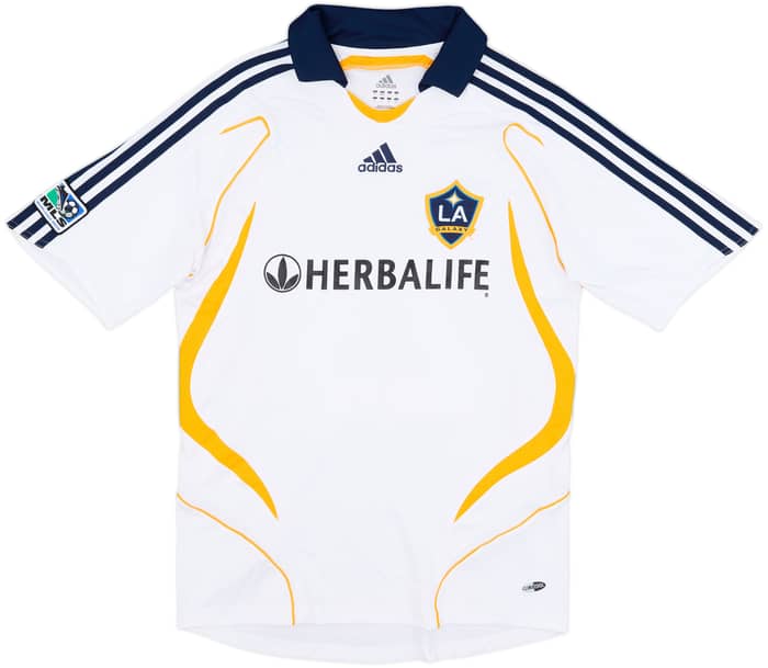 2007-08 LA Galaxy Home Shirt Beckham #23 - 9/10 - (S)
