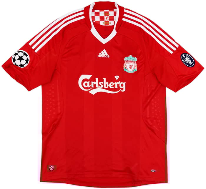 2008-10 Liverpool Home Shirt Torres #9 - 7/10 - (L)