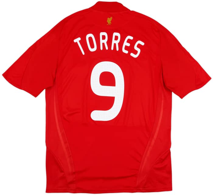 2008-10 Liverpool Home Shirt Torres #9 - 5/10 - (L)