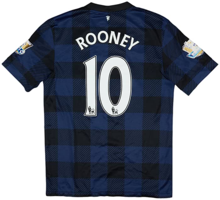 2013-14 Manchester United Away Shirt Rooney #10 - 4/10 - (S)