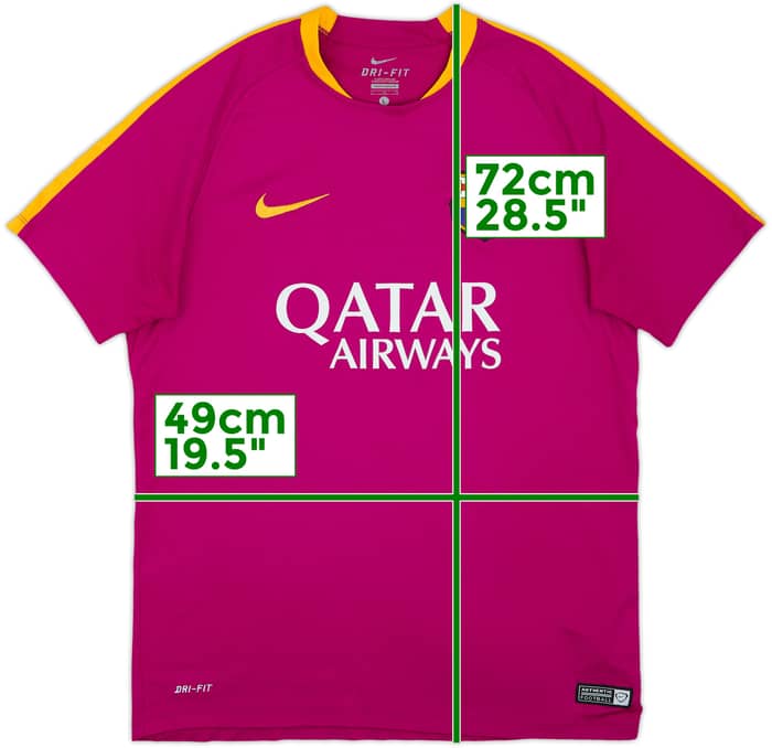 2016-17 Barcelona Nike Training Shirt - 6/10 - (L)