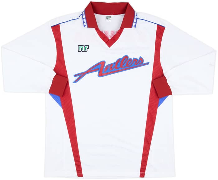 1992-93 Kashima Antlers Away L/S Shirt - 8/10 - (L)