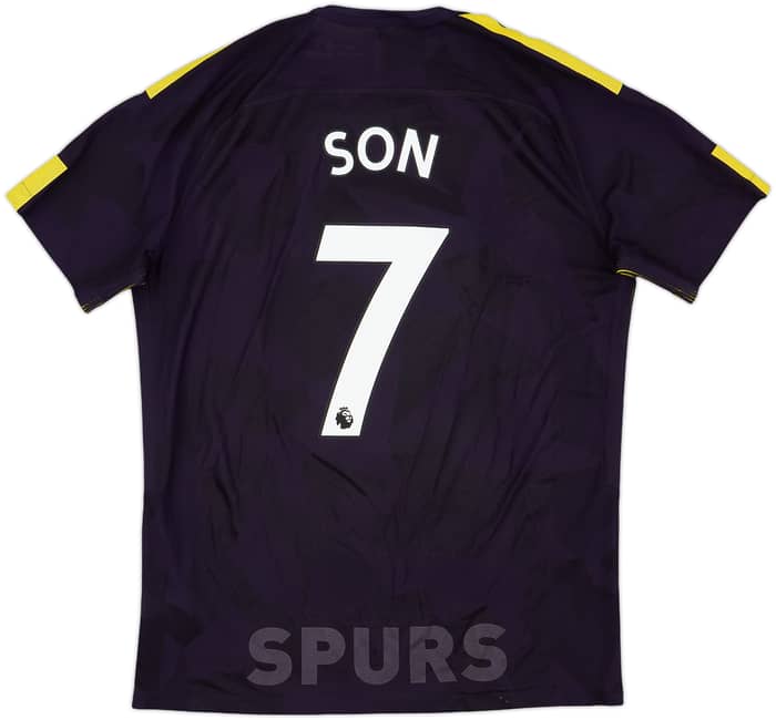 2017-18 Tottenham Authentic Third Shirt Son #7 - 8/10 - (L)