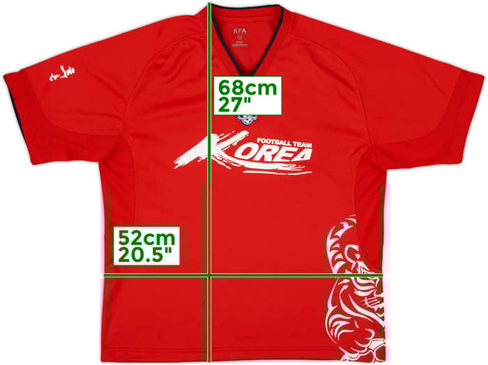 2000s South Korea Training Shirt - 9/10 - (L)