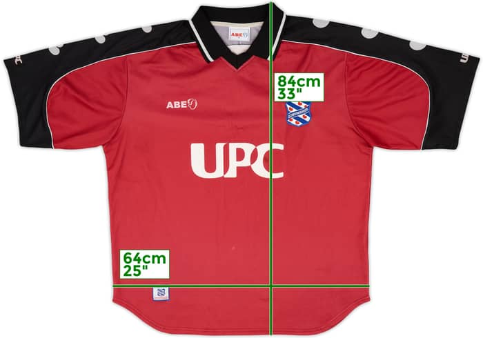 2000-01 Heerenveen Away Shirt - 7/10 - (XL)