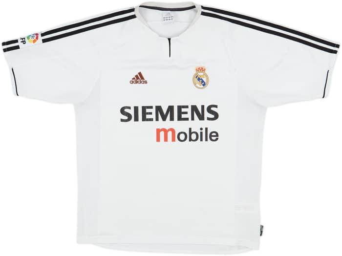 2003-04 Real Madrid Home Shirt - 4/10 - (S)