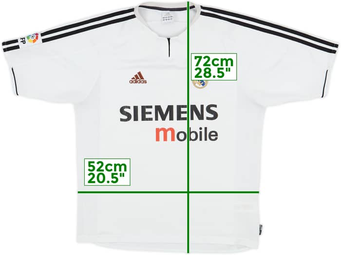 2003-04 Real Madrid Home Shirt - 4/10 - (S)