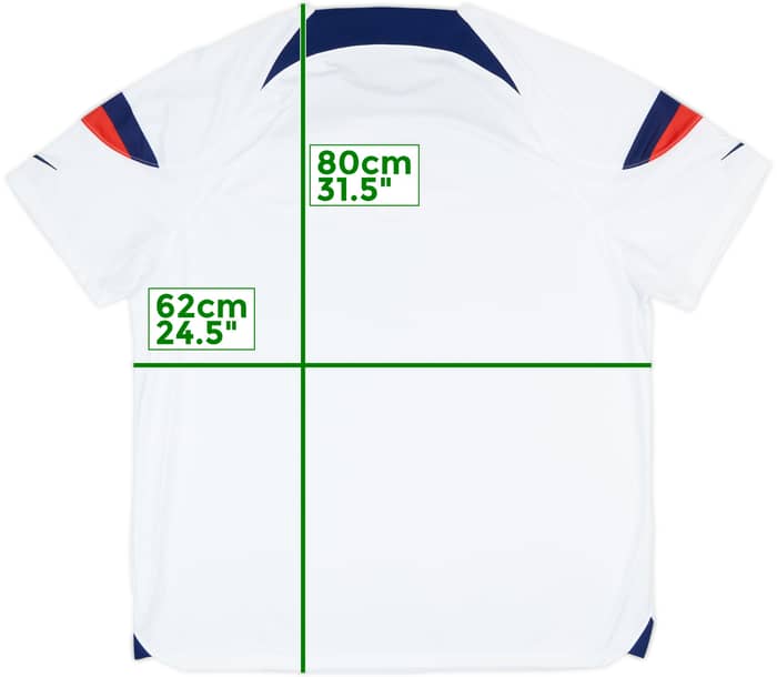 2022-23 USA Home Shirt - 7/10 - (XXL)