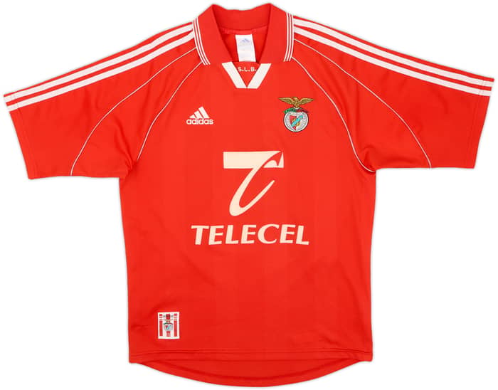 Camiseta de local del Benfica 1999-00 Nuno Gomes #21 - 9/10 - (S)