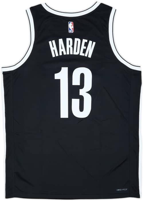 2020-21 Brooklyn Nets Harden #13 Nike Swingman Away Jersey (L)