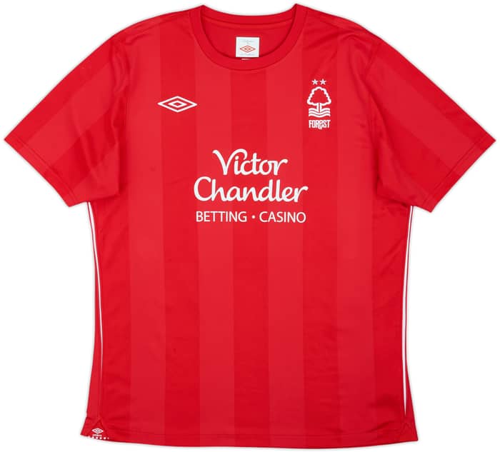 2010-11 Nottingham Forest Home Shirt Morgan #5 - 9/10 - (M)
