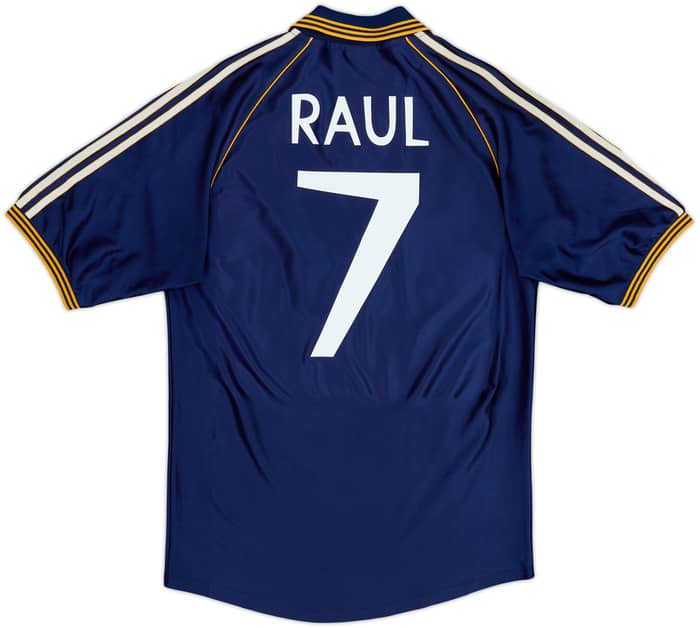 1998-99 Real Madrid Third Shirt Raul #7 - 8/10 - (M)