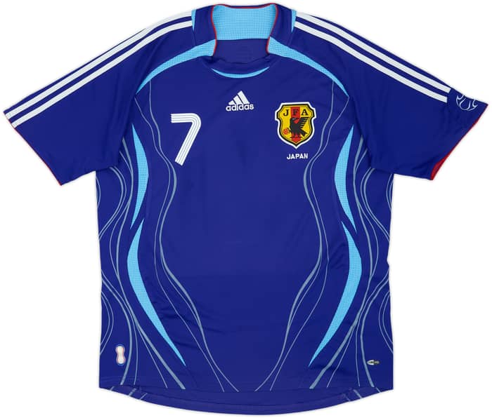 2006-08 Japan Home Shirt Nakata #7 - 7/10 - (L)