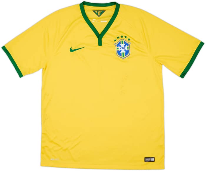 2014-15 Brasil Camiseta Local - 4/10 - (L)
