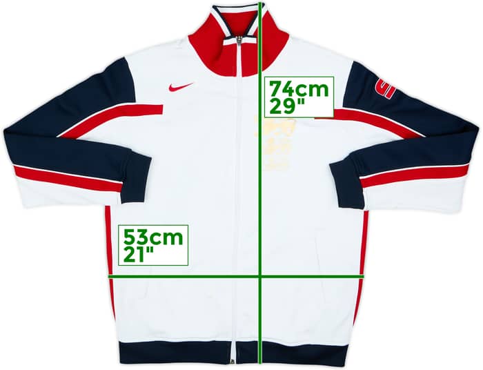 2008-09 England Nike Track Jacket - 6/10 - (M)