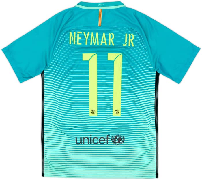 2016-17 Barcelona Third Shirt Neymar Jr #11 - 9/10 - (S)