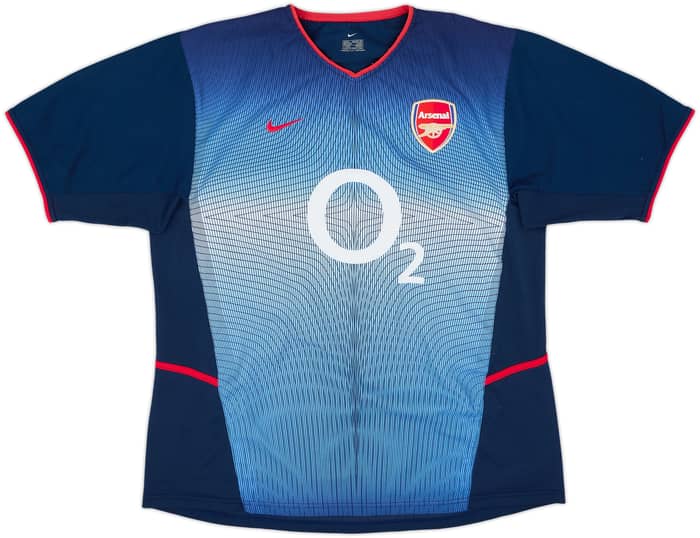 2002-04 Arsenal Away Shirt Pires #7 - 8/10 - (L)