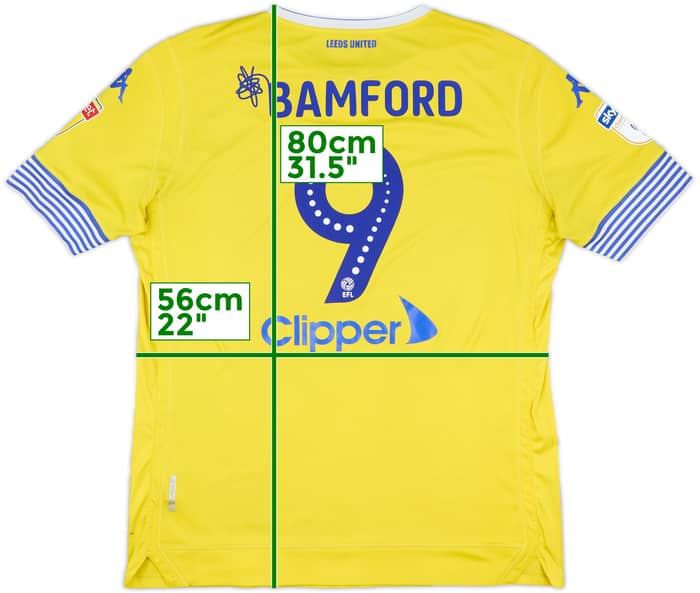 2018-19 Leeds United Third Shirt Bamford #9 - 5/10 - (XXL)