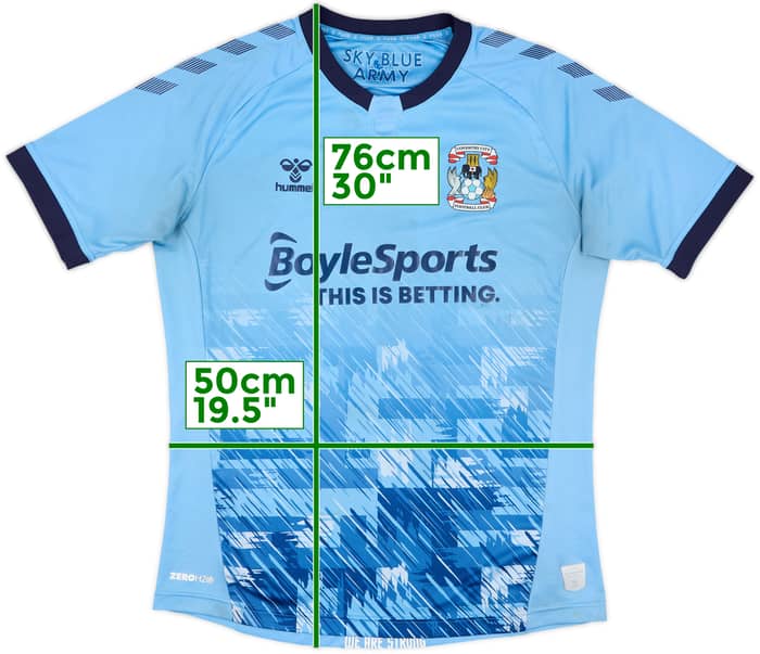 2020-21 Coventry Home Shirt - 4/10 - (L)