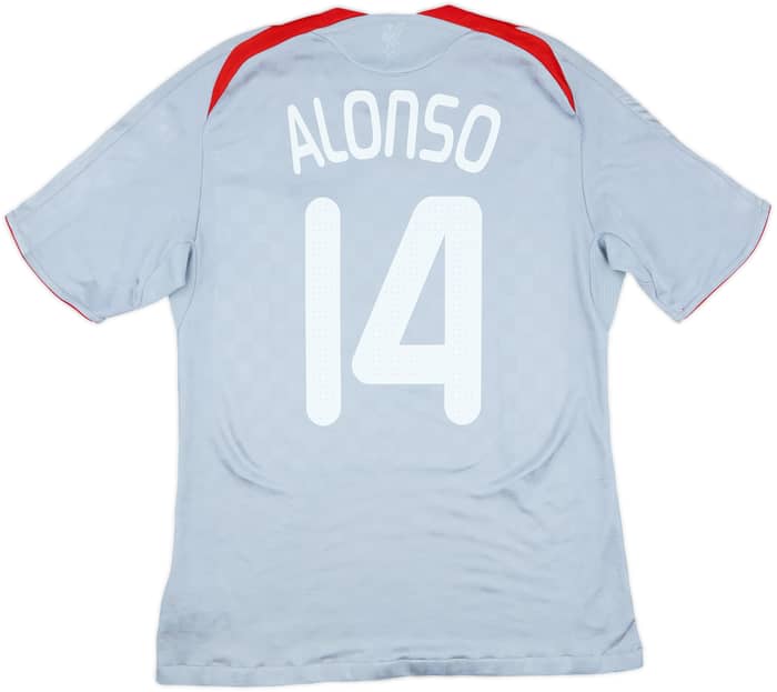 2008-09 Liverpool Away Shirt Alonso #14 - 6/10 - (M)