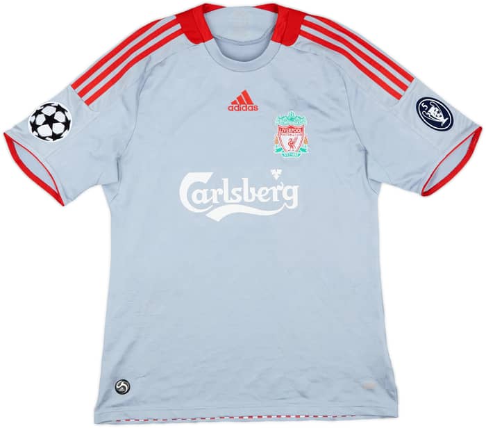 2008-09 Liverpool Away Shirt Alonso #14 - 6/10 - (M)