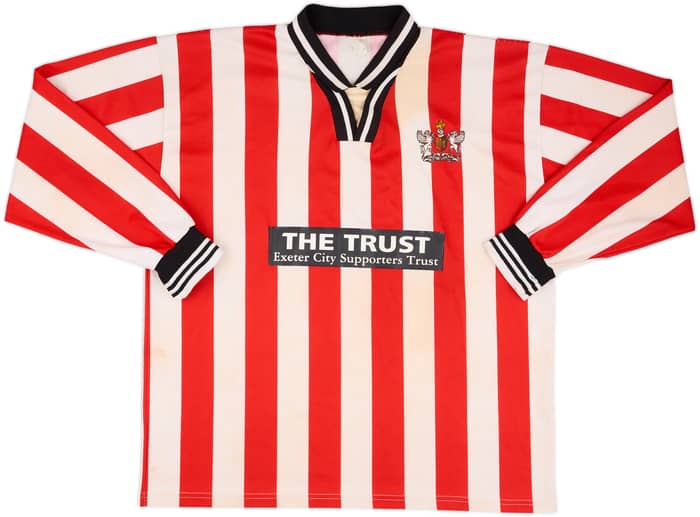 1998-99 Exeter City Supporters Trust Home L/S Shirt #8 - 5/10 - (L)