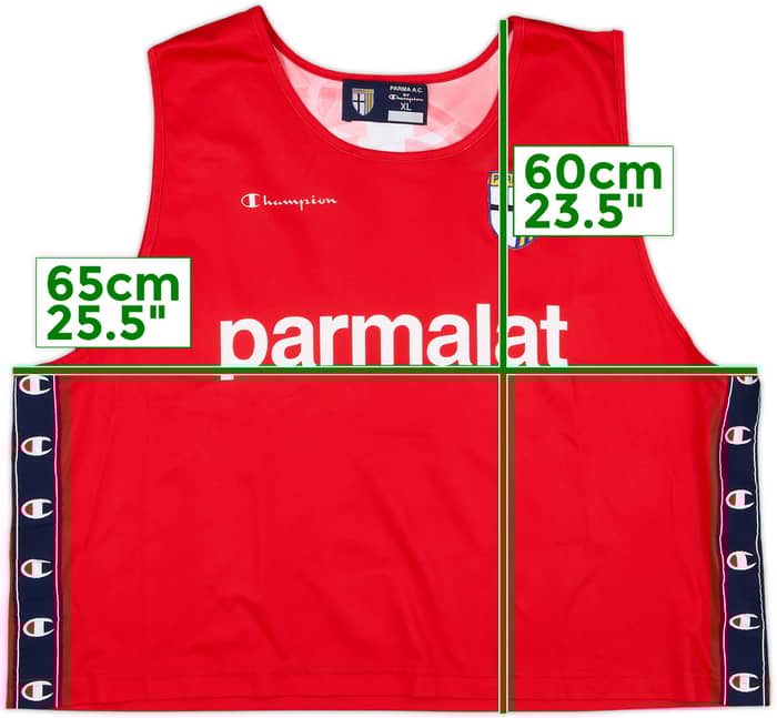 1998-99 Parma Champion Training Vest #9 - 6/10 - (XL)