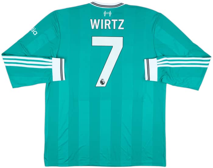2025-26 Liverpool Third L/S Shirt Wirtz #7 - 10/10 - (XL)