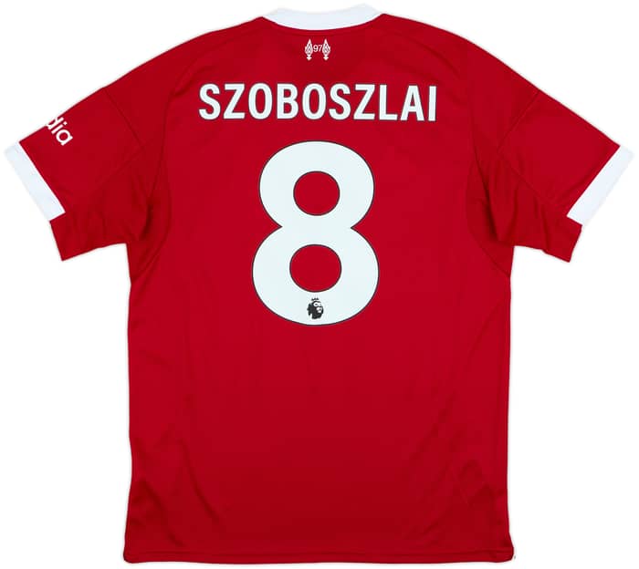 2025-26 Liverpool Home Shirt Szoboszlai #8 (L)