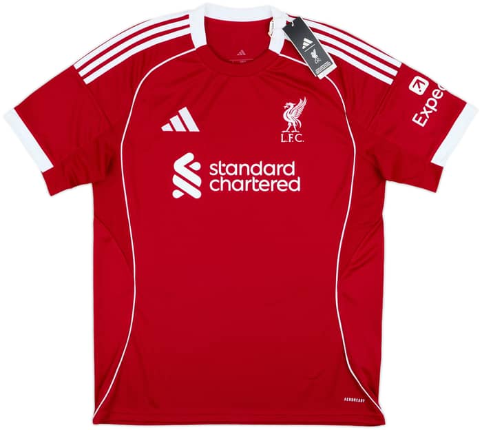 2025-26 Liverpool Home Shirt Szoboszlai #8 (L)