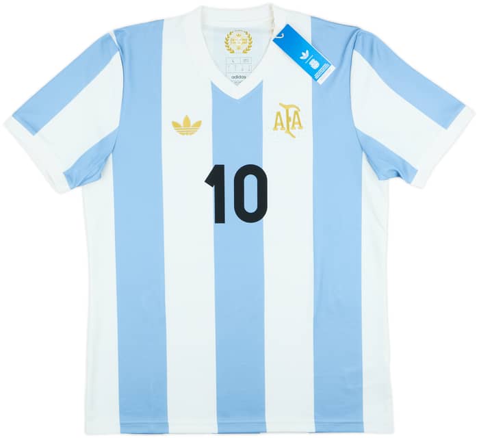 2024 Argentina Anniversary Shirt Messi #10 (L)