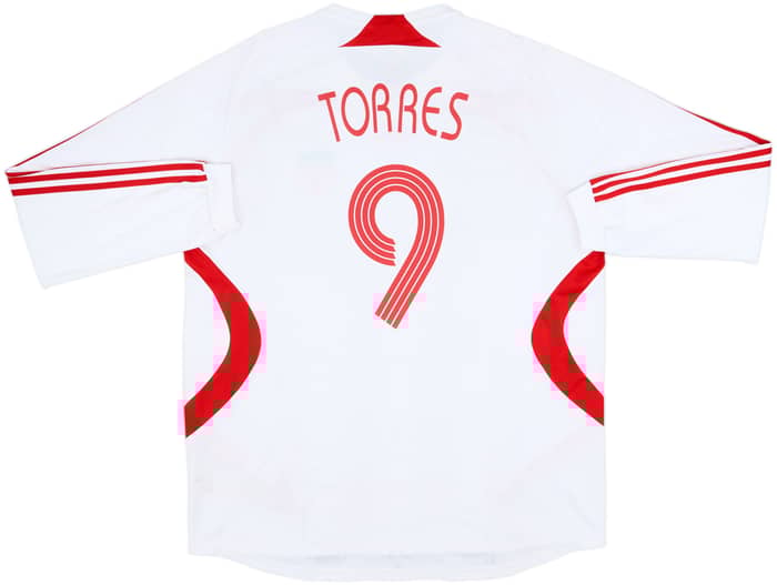 2007-08 Liverpool Away L/S Shirt Torres #9 - 5/10 - (XXL)