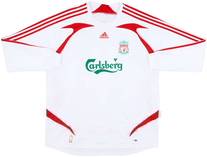 2007-08 Liverpool Away L/S Shirt Torres #9 - 5/10 - (XXL)