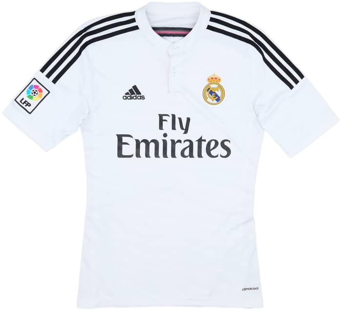 2014-15 Real Madrid Home Shirt James #10 - 5/10 - (S)