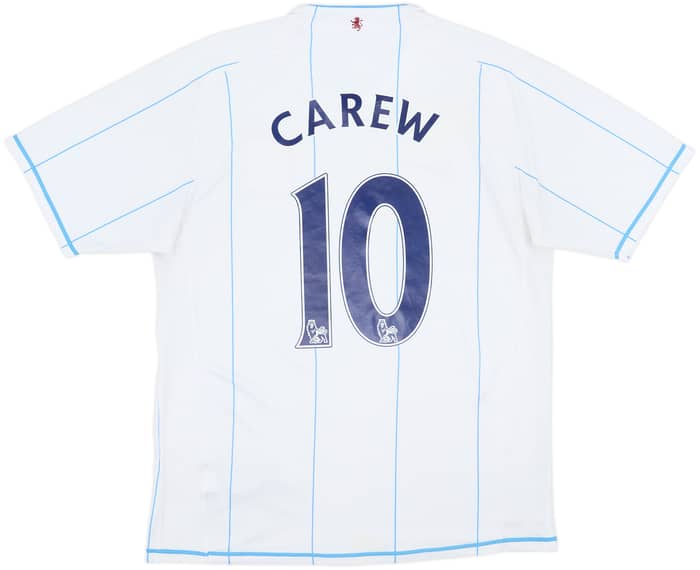 2007-08 Aston Villa Away Shirt Carew #10 - 4/10 - (M)
